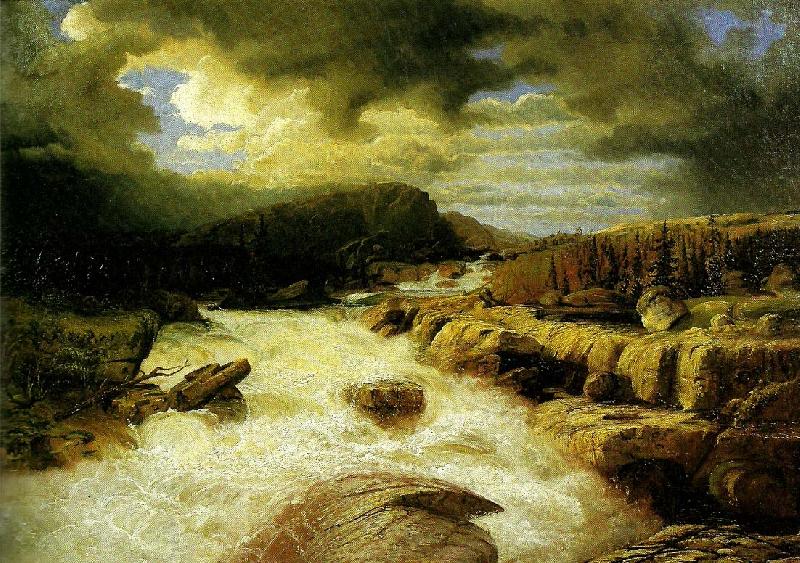 marcus larson vattenfall oil painting image